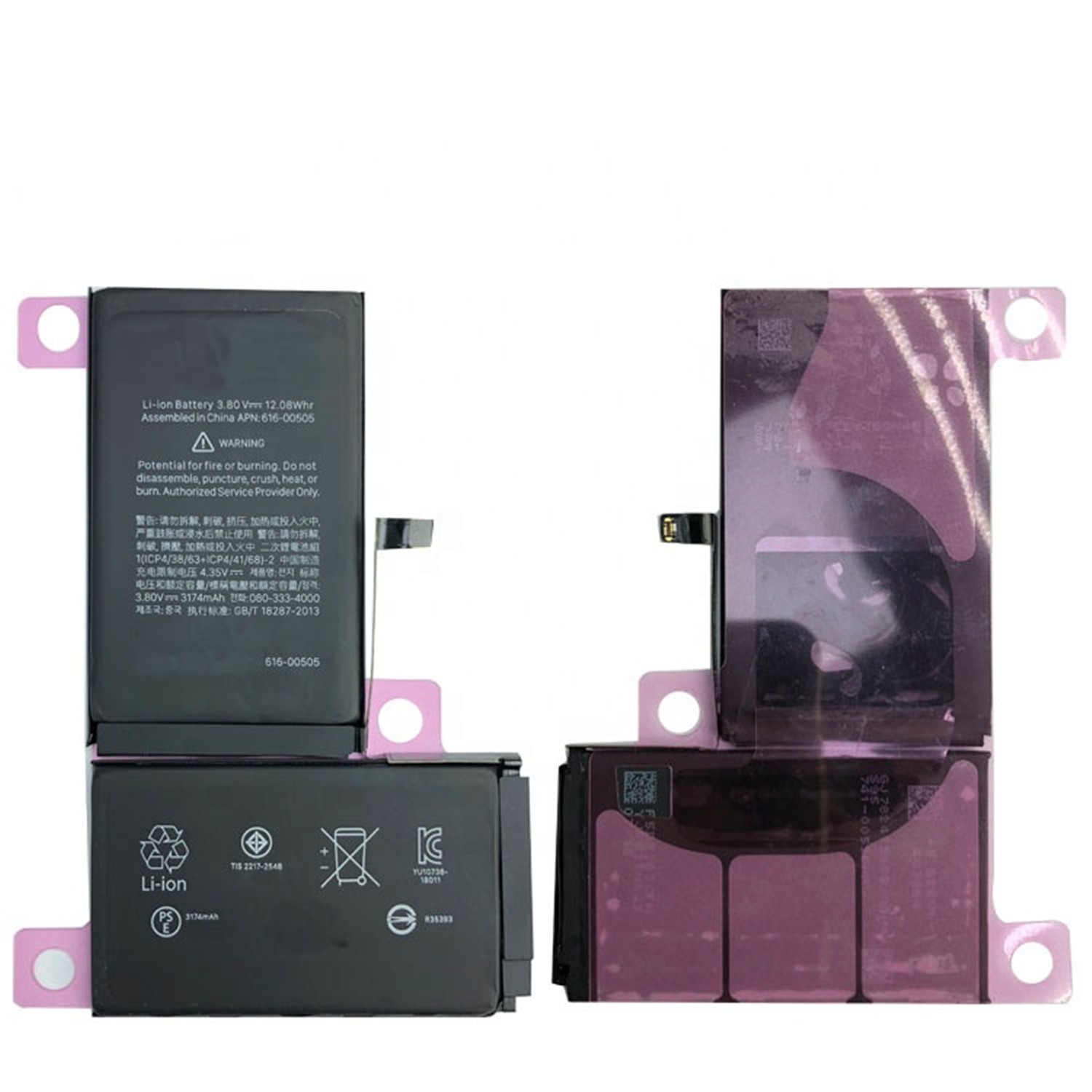 China Factory Wholesale Mobile Phone Battery For iphone XS MAX