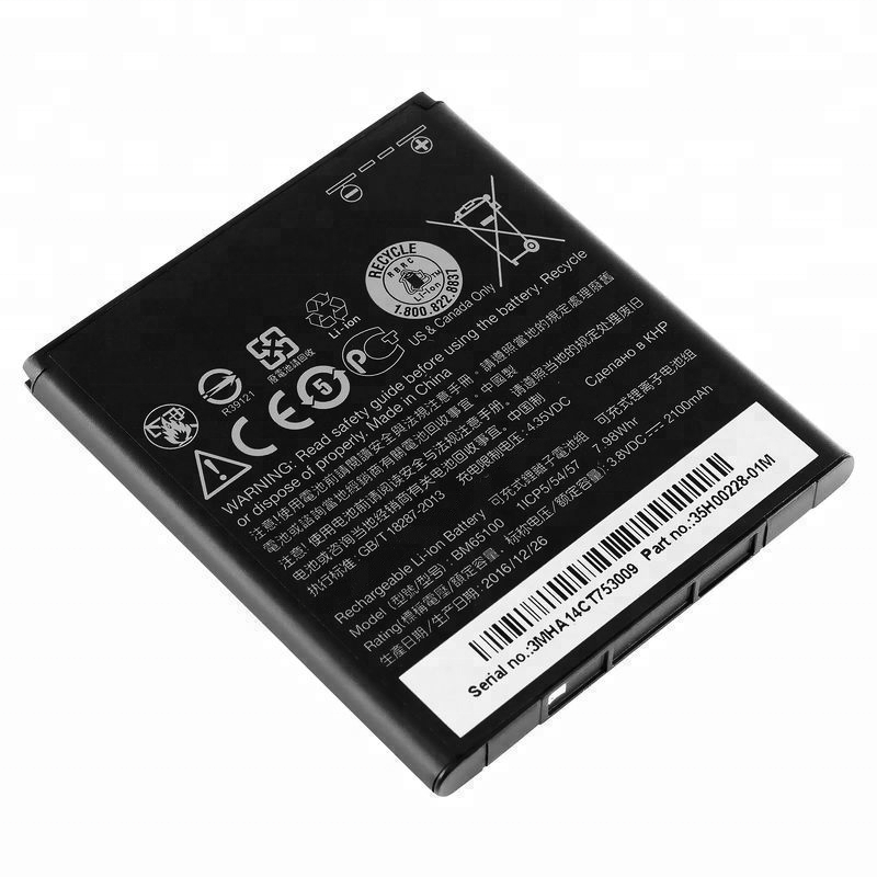 Factory Wholesale Phone Battery 2100mAh 3.8V For HTC Desire 510 601 700 BM65100