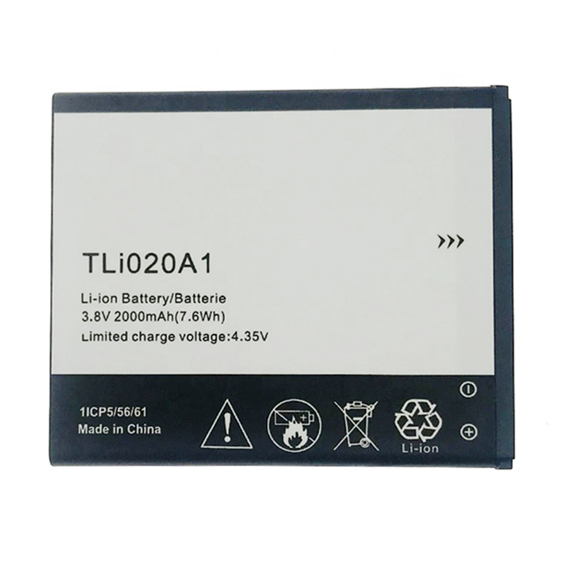 2000mAh 3.8V Cell Phone Battery TLI020A1 For Alcatel onetouch pop star lte a845 new OT-5050