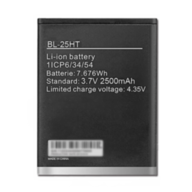 Factory Supply 2500mAh 3.7V BL-25HT Cell Phone Battery For Tecno Camon C7