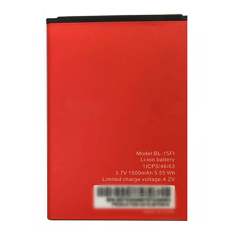 China Phone Batteries Supplier For 1500mAh 3.7V ITEL BL-15FI Replacement Battery