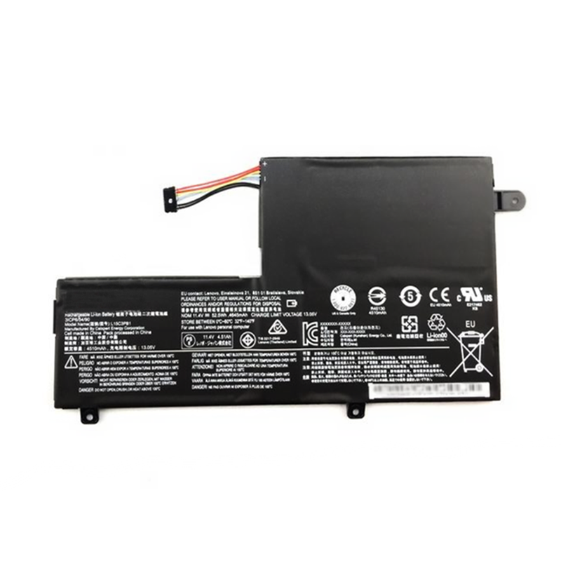 52.5Wh L15C3PB1 Battery For Lenovo Ideapad Flex 4 1470 1480 1580 Yoga 510 Series