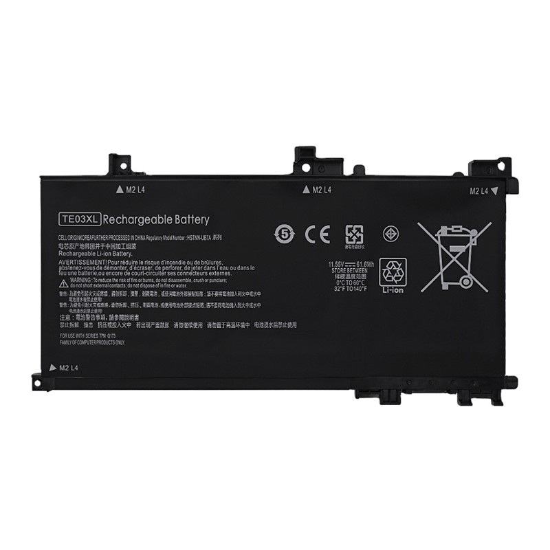 Supply TE03XL 61.6Wh 11.55V Laptop Battery For HP Pavilion 15 Omen 15-BC015TX