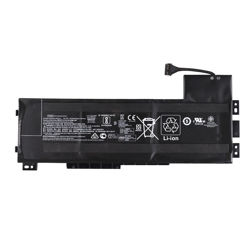 Rechargeable Laptop Battery 11.4V 90Wh For HP VV09XL ZBook 15 G3 G4 17 G3 Series