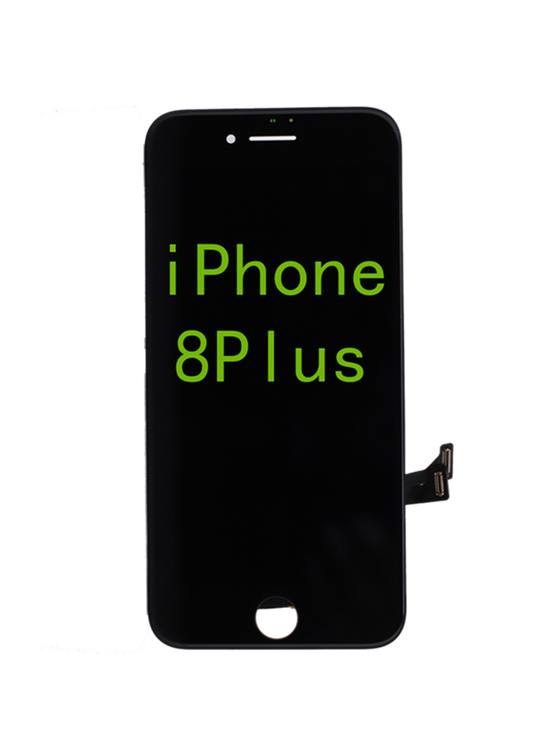Apple iPhone 8 plus replacement LCD display with touch glass and frame designed