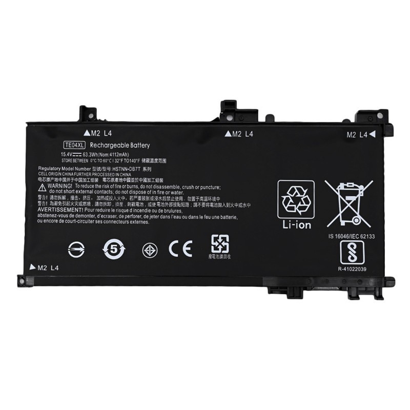 Hot Sale TE04XL Laptop Battery 15.4V 63.6Wh For HP Pavilion 15 Omen 15 Series