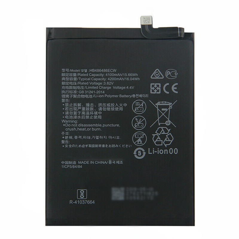 4200mAh 3.82V HB486486ECW Cell Phone Battery For Huawei P30 Pro Mate 20 Pro