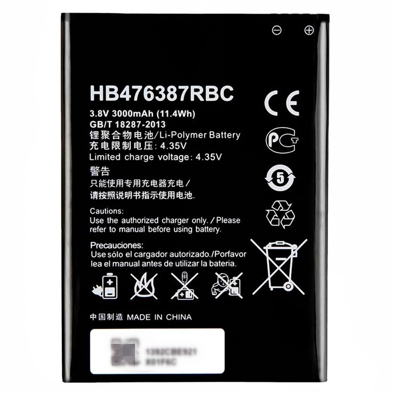 Wholesale Cell Phone Battery HB476387RBC For Huawei Honor 3X Ascend G750 3X Pro