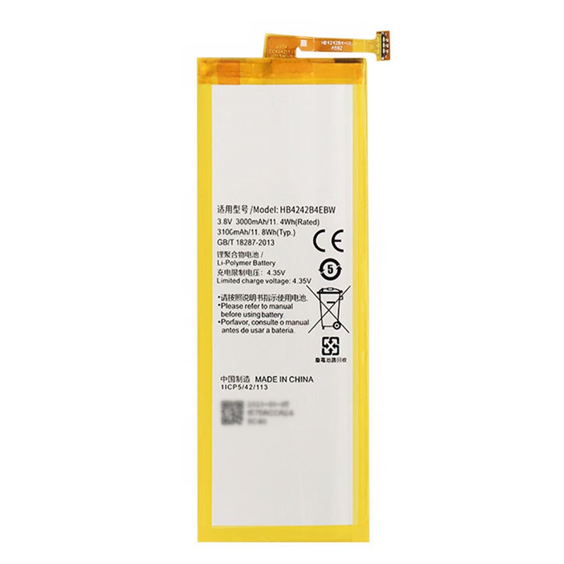 Wholesale 3000mah 3.8V HB4242B4EBW For Huawei Honor 6/G8 Cell Phone Battery