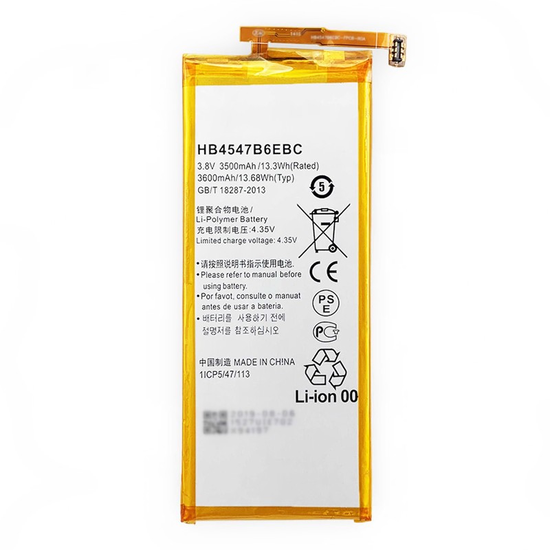 Wholesale Mobile Phone Battery 3500mAh 3.8V HB4547B6EBC For Huawei Honor 6 Plus
