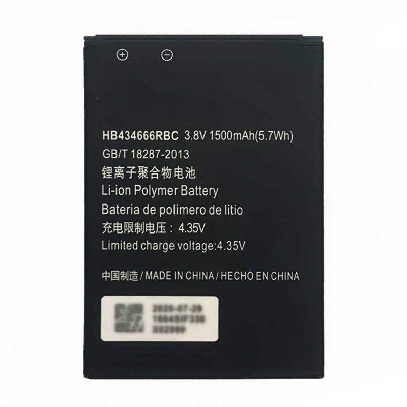 ​Mobile Phone accessories HB434666RBC 1500mAh 3.8V Battery For Huawei E5573 E5573S E5573s