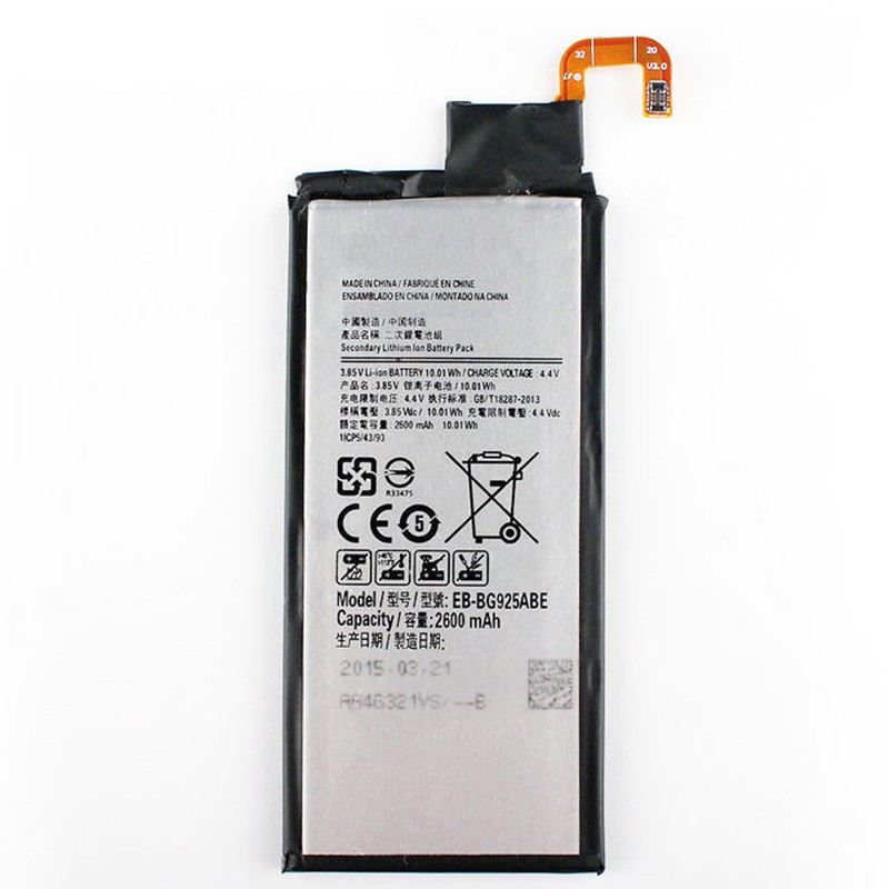 Wholesale EB-BG925ABE Mobile Phone Battery For Samsung Galaxy S6 Edge SM-G925F