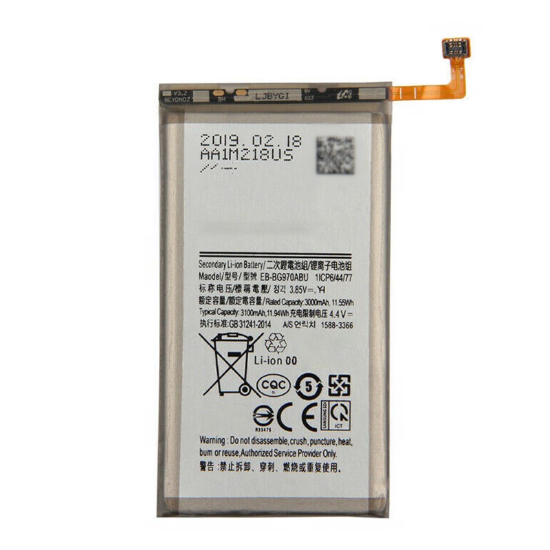 Mobile Phone Battery For Samsung Galaxy S10E SM-G9700 EB-BG970ABU 3100mAh 3.85V