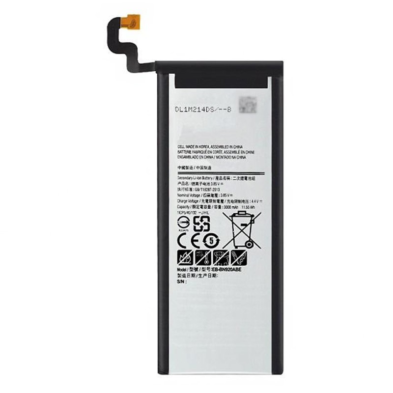 Replacement Phone Battery 3000mAh 3.85V EB-BN920ABE For Samsung Galaxy Note 5