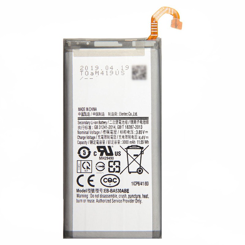 Wholesale Original Quality Battery EB-BA530ABE For Samsung Galaxy A8 SM-A530F