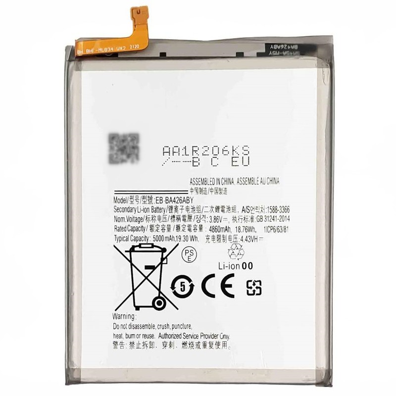 Factory 5000mAh 3.86V EB-BA426ABY Battery For Samsung Galaxy A32 5G A42 5G A72