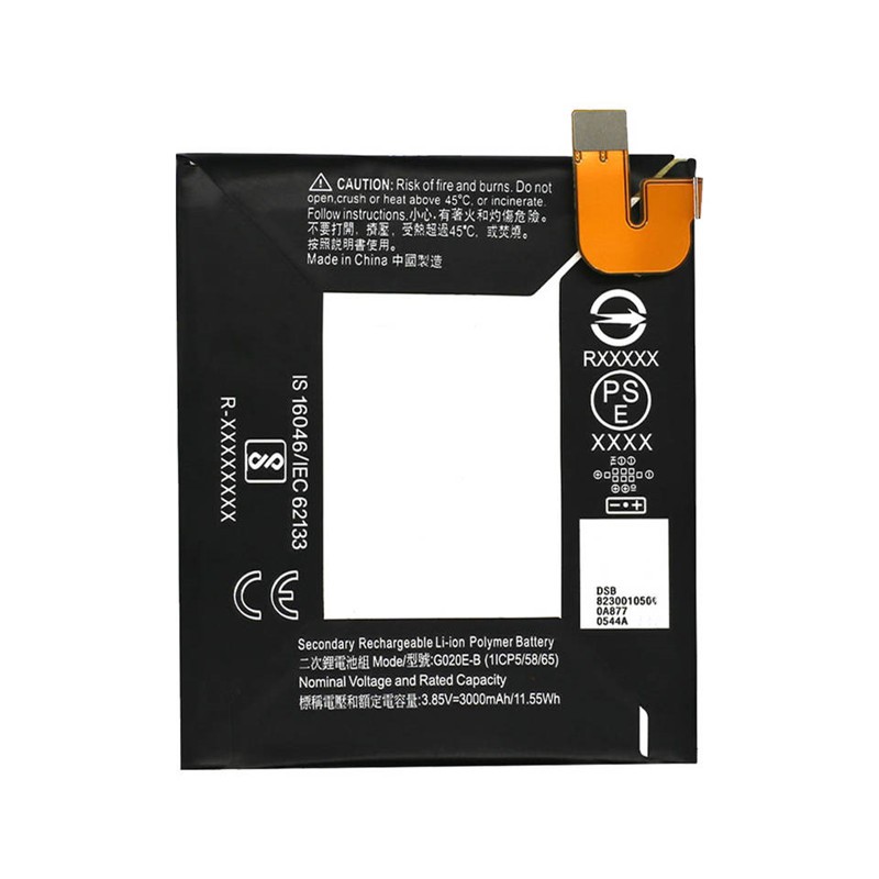 G020E-B Wholesale Mobile Phone Battery For HTC Google Pixel 3A 3000mAh 3.85V