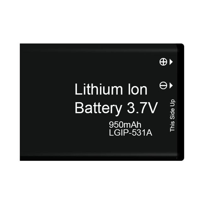 100% good working LGIP-531A Phone Battery For LG 440G 236C 320G UN200 KG280 950mAh 3.7V