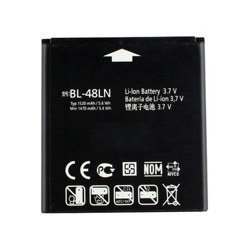 Wholesale BL-48LN High Quality Battery For LG MyTouch Q 4G Slider 1520mAh 3.7V