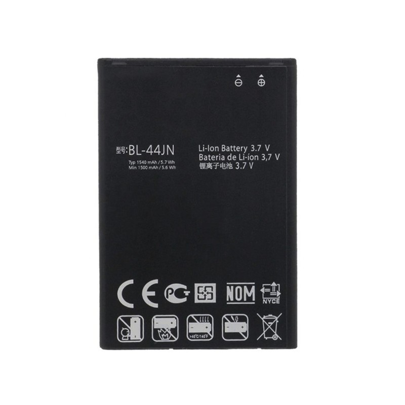 Factory Wholesale BL-44JN Full Capacity Battery For LG L2 L3 L5 P970 E510 P693