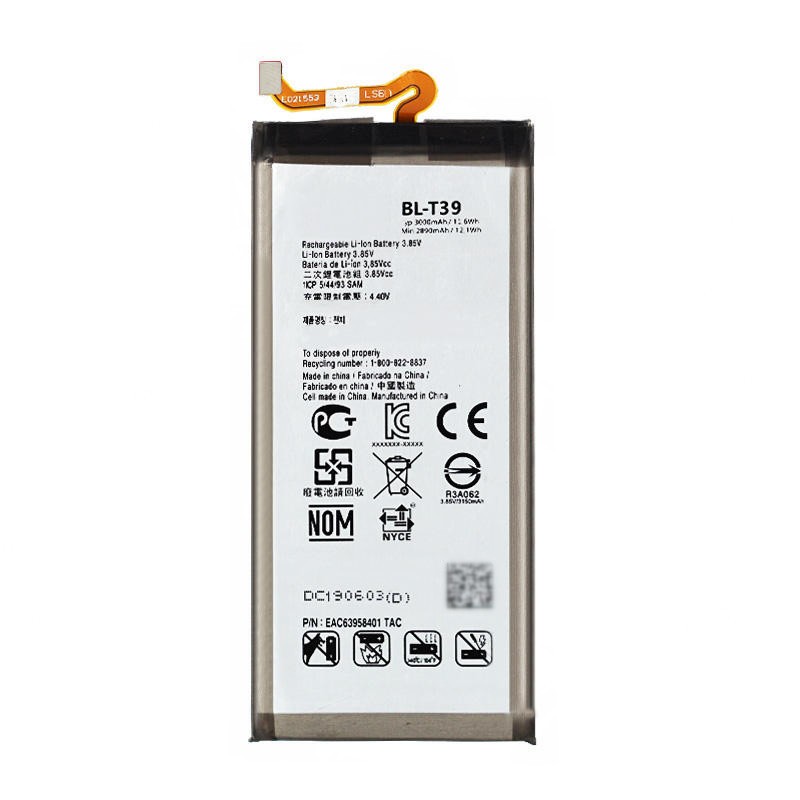 Hot selling BL-T39 AAA Quality Battery For LG G7 ThinQ G710 Q7+ 3000mAh 3.85V