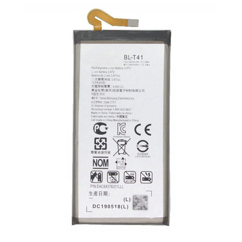 BL-T41 AAA Quality Battery 3500mAh 3.87V For LG G8 ThinQ LM-G820TM G820UM G820QM
