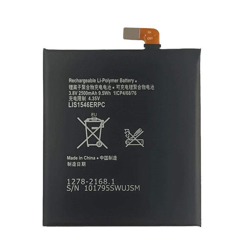 Wholesale 3.8V 2500mAh LIS1546ERPC Battery For Sony Xperia T3 D5103 D5102 M50W