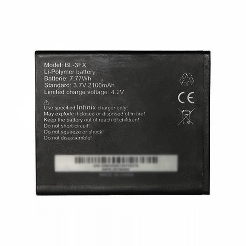 Wholesale Original Capacity Cell Phone Battery For Infinix BL-3FX 2100mAh 3.7V