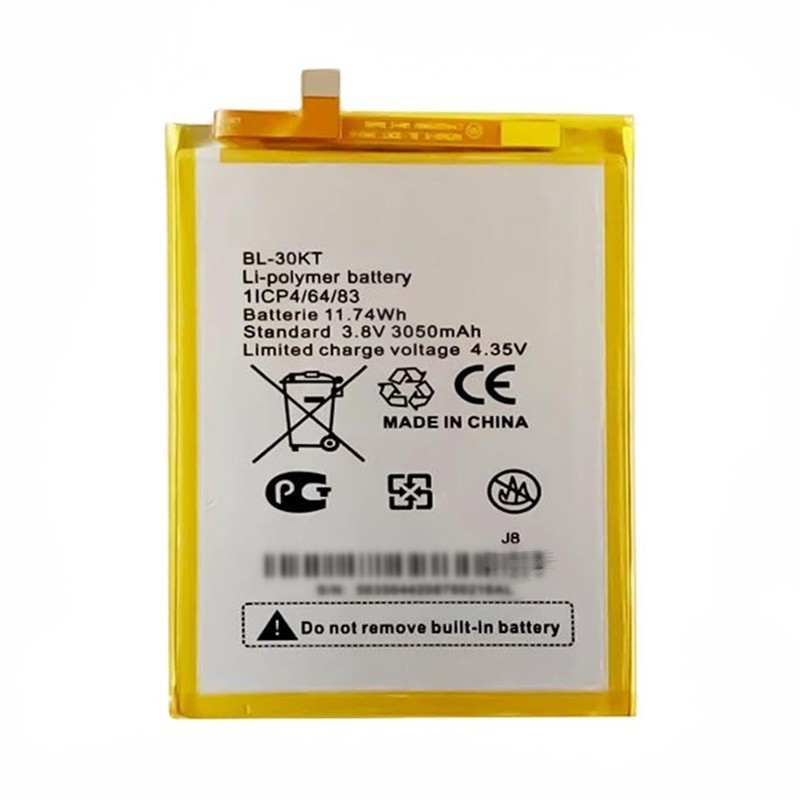 Wholesale BL_30KT AAA Quality Cell Phone Battery For Tecno-Boom J8 3050mAh 3.8V