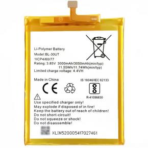 Factory Wholesale BL_30UT Mobile Phone Battery For Tecno Camon CM 3000mAh 3.85V