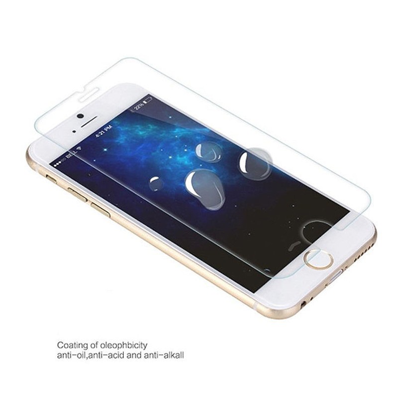 Supply Anti-fingerprint Clear Tempered Glass Screen Protector For iPhone 7 2.5D