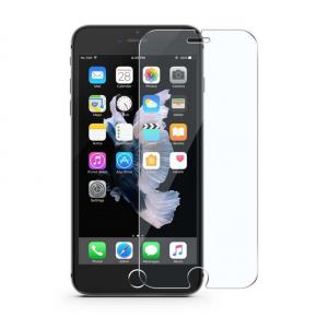 Supply Silk Printing Anti-fingerprint Clear Tempered Glass Screen Protector For iPhone 7 2.5D