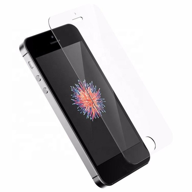 Factory Wholesale Anti-scratch 2.5D Screen Protector For iPhone 5 Tempered Glass