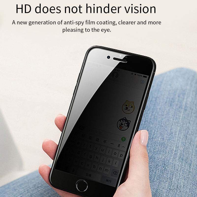 Wholesale 9H 3D Curved Tempered Glass For iPhone 6 6s Privacy Screen Protector