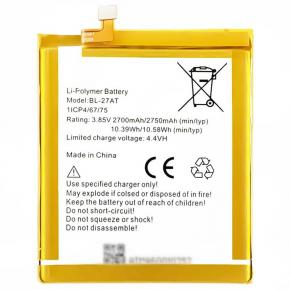 High Quality BL_27AT Cell Phone Battery For Tecno phantom 6 A6 3.85V 2750mAh