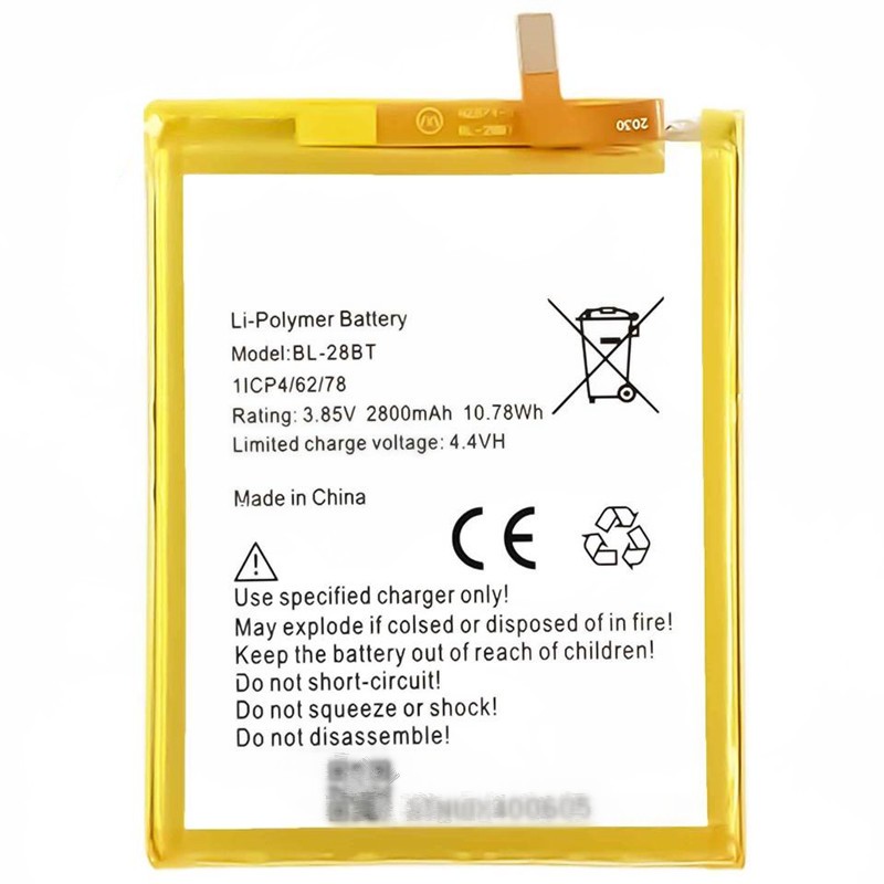Wholesale BL_28BT High Quality Battery For Tecno WX4 WX4 Pro 2800mAh 3.85V