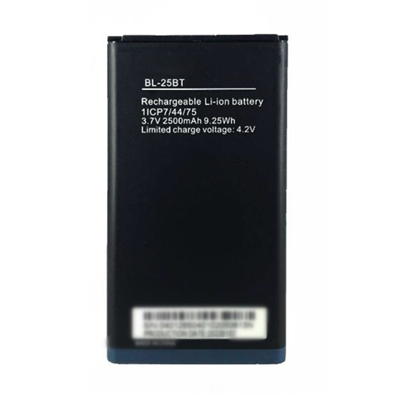 Wholesale BL_25BT Long Life Battery For Tecno Phone T465 T528 2500mAh 3.7V