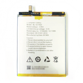 China Manufacturer Wholesale BL-N3150Z Phone Battery For BLU Vivo 5R 3150mAh