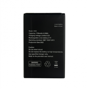 OEM Factory 1700mAh 3.7V Rechargeable Li-ion Polymer Battery For Mobicel VIVO