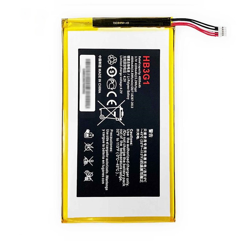 China Factory Wholesale HB3G1 Battery For Huawei MediaPad T1 7.0