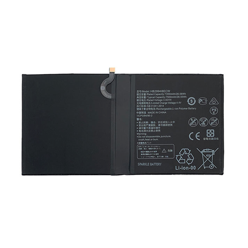 Zero cycle large capacity HB2994I8ECW Battery For Huawei MediaPad M5 10 Pro MediaPad M6 10.8