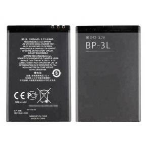 Replacement Mobile Phone Battery BP-3L 1300mAh 3.7V For Nokia Lumia 303