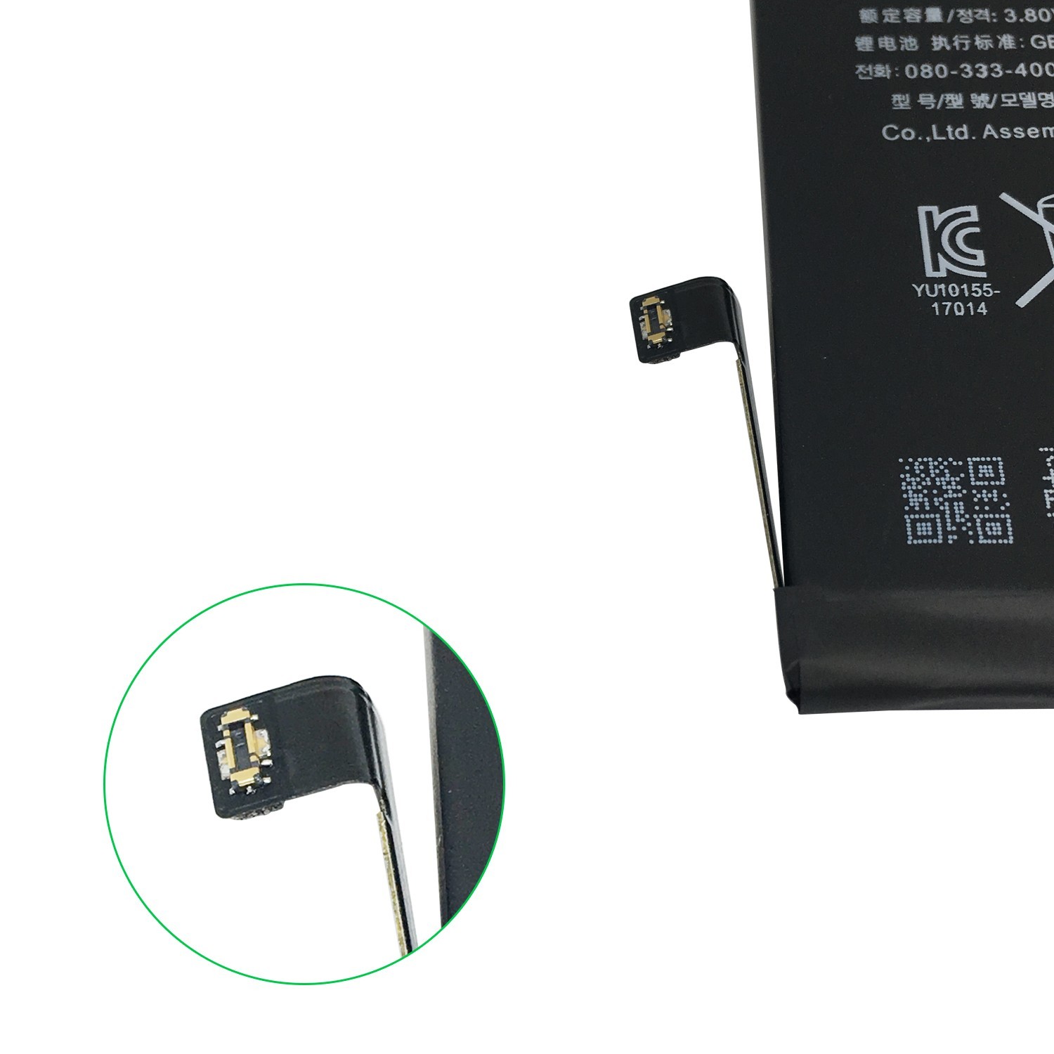 Zero cycle long life mobile phone battery iphone 8 battery for repair
