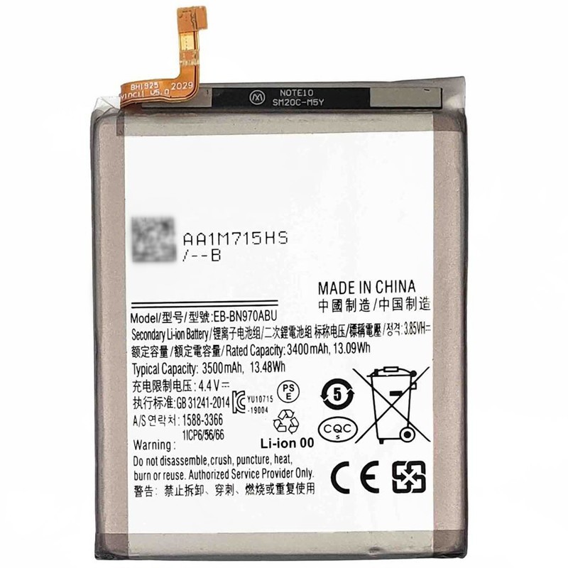 Factory Wholesale High Quality Replacement battery For Samsung Galaxy Note 10