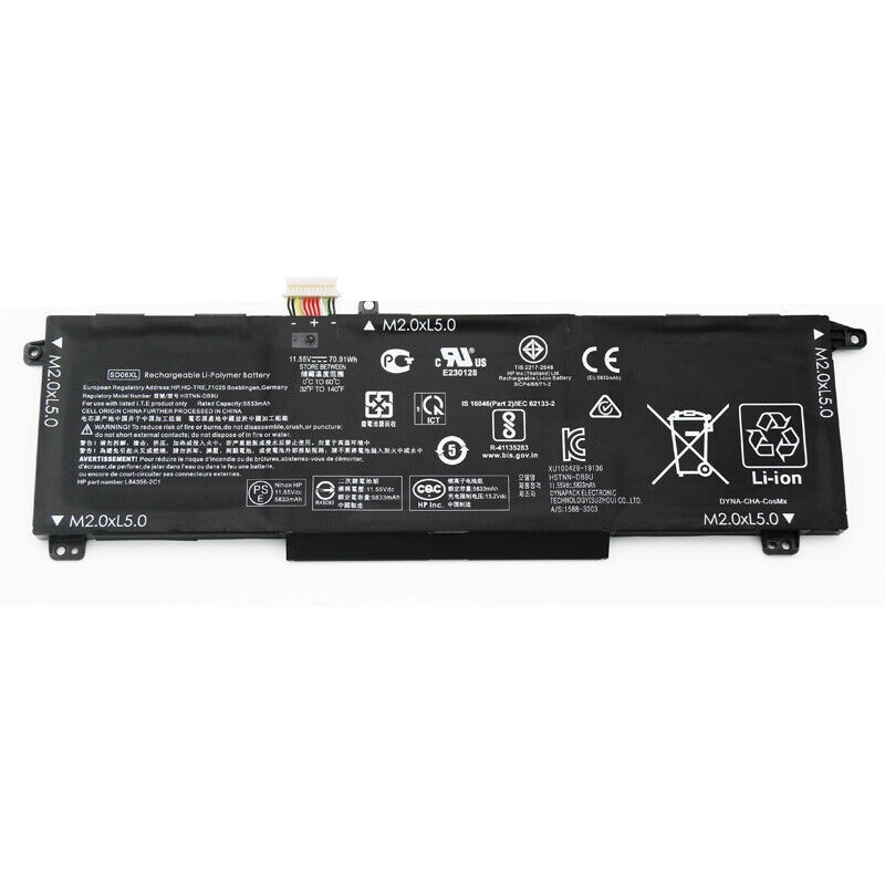 Factory Supply Original SD06XL Battery For HP Omen 15 2020 15-ek0000 OMEN Laptop 15-ek0001TX 15-ek0001TX