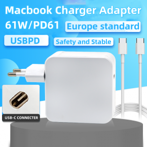 Factory Supply 61W Original Power USB-C Genuine Charger PD61 for Apple MacBook Pro 13 inch 